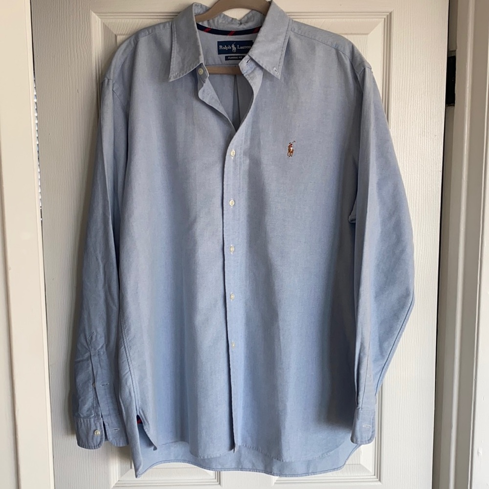 Ralph Lauren casual light blue shirt
